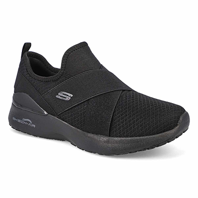 Lds Skech-Air Dynamight Sneaker-Black
