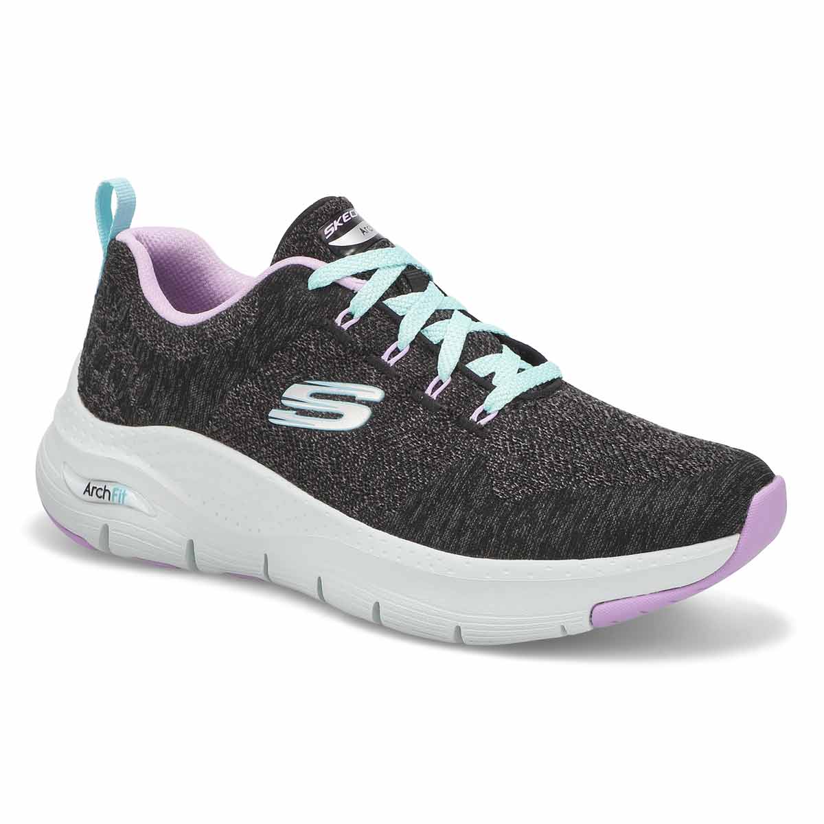 skechers women's arch fit comfy wave sneaker