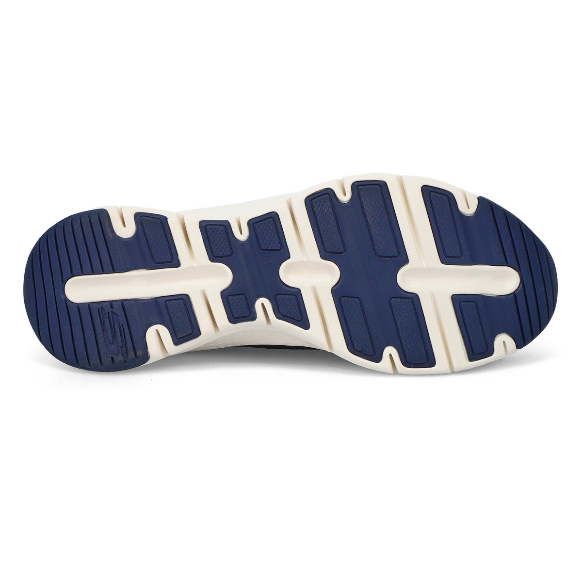 Womens' Arch Fit casual sneaker - navy/purple