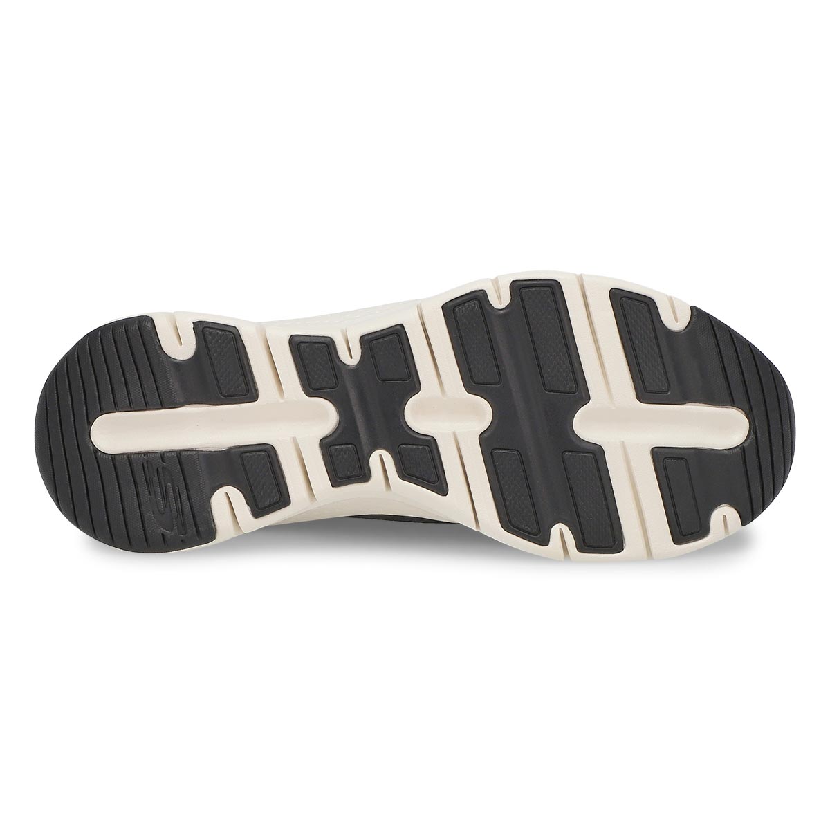 Women's Arch Fit Slip On Wide Sneaker -Black/White