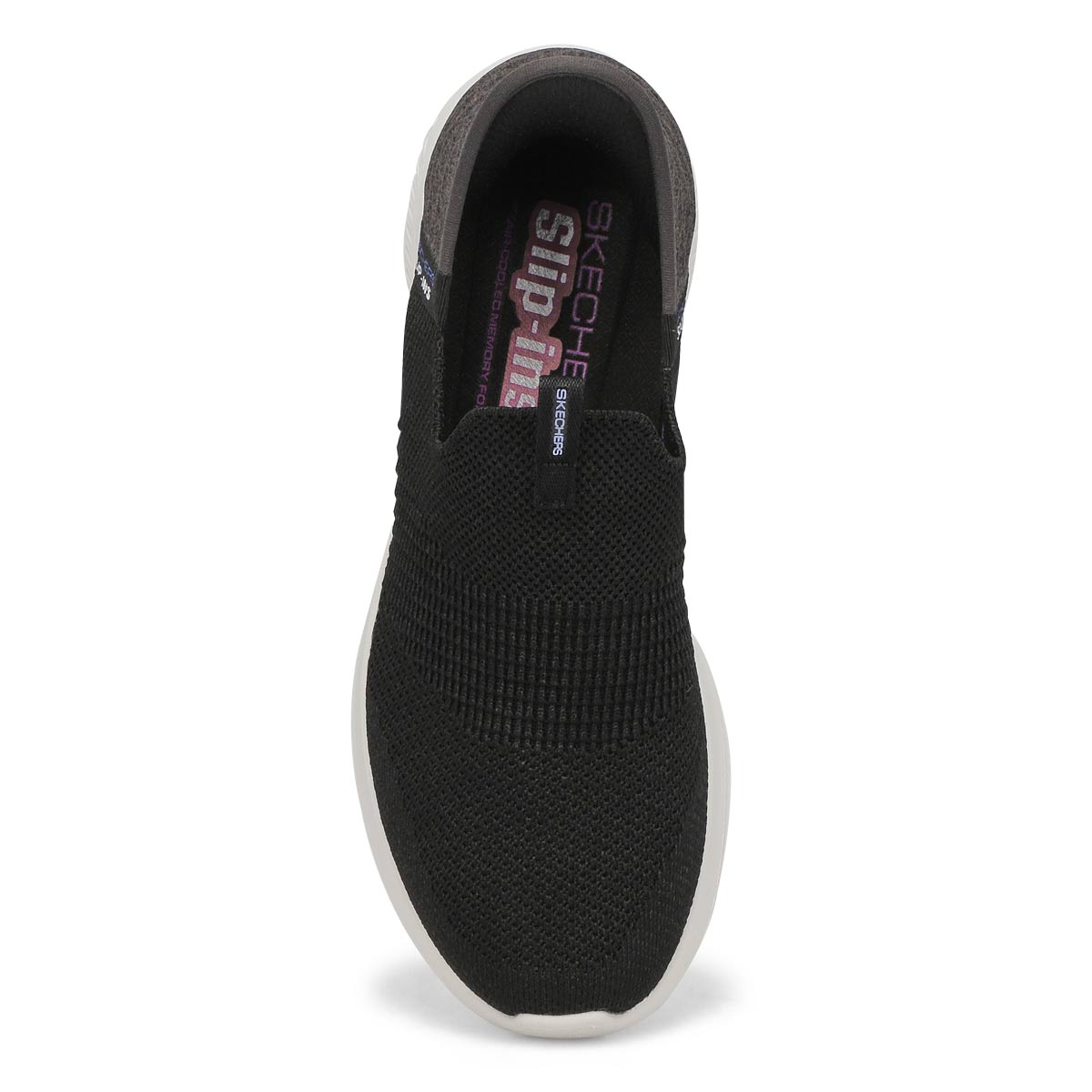 Women's Ultra Flex 3.0 Smooth Step Slip-Ins Sneaker - Black