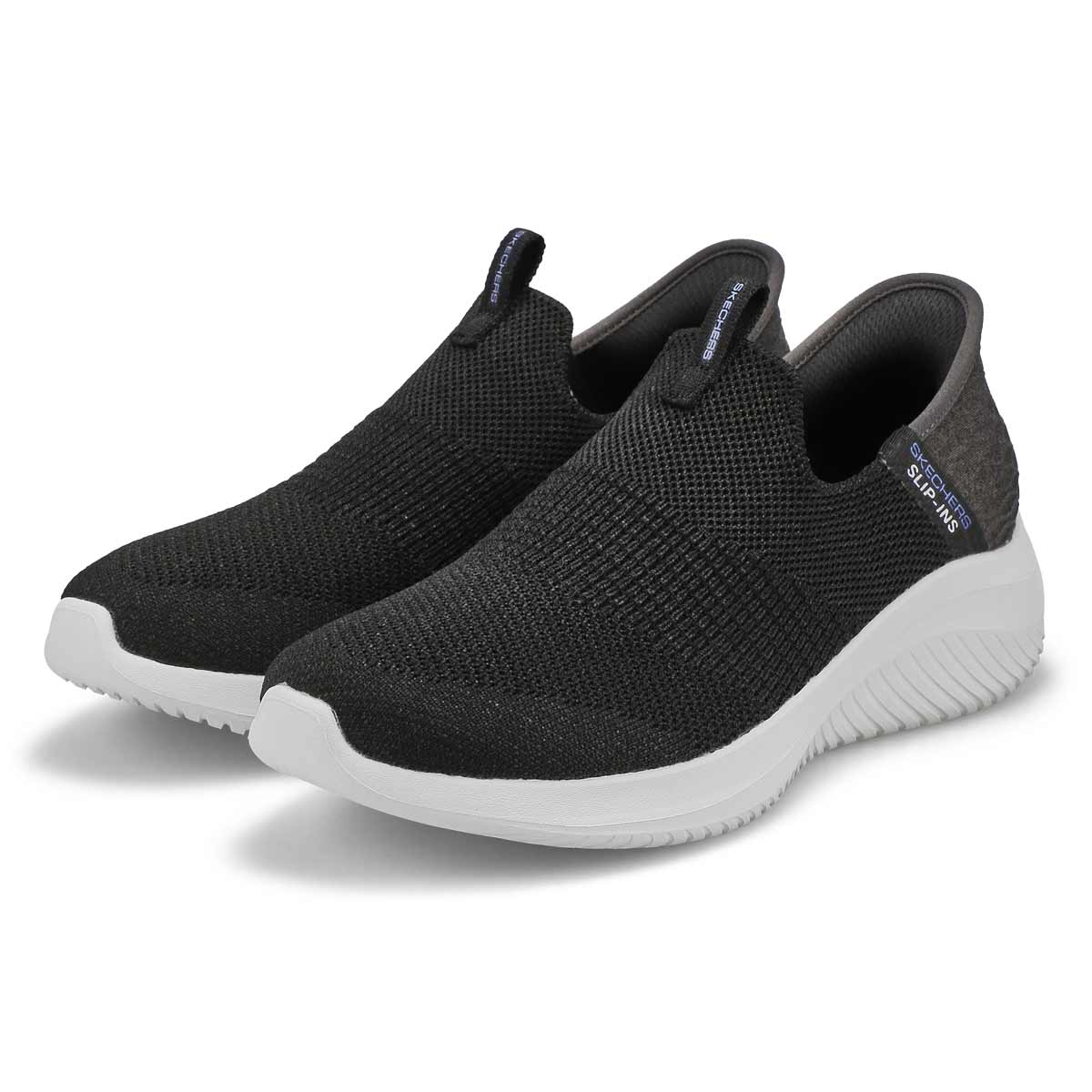 Women's Ultra Flex 3.0 Smooth Step Slip-Ins Sneaker - Black