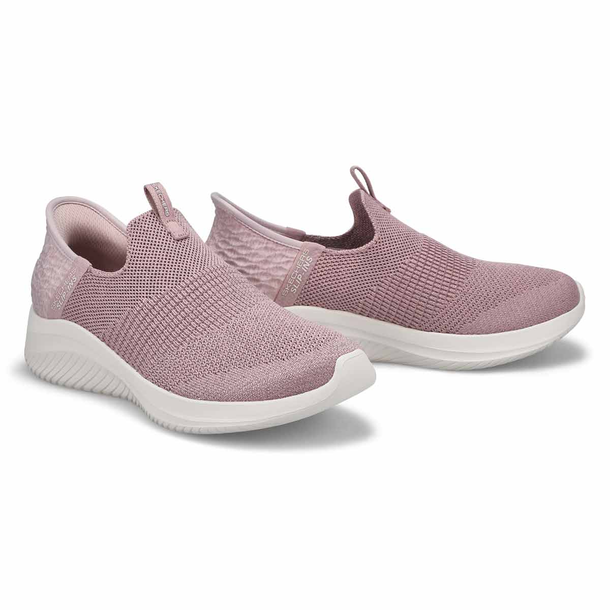 Women's Ultra Flex 3.0 Smooth Step Slip-Ins Sneaker - Mauve