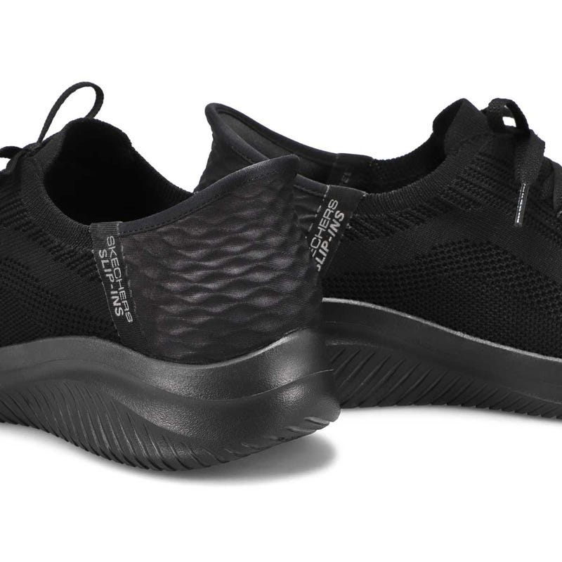 Baskets à enfiler ULTRA FLEX 3.0 BRILLIANT PATH SLIP INS, noir/noir, femmes