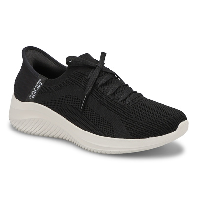 Lds UltraFlex 3.0 Brilliant Path Slip-Ins Sneaker - Black