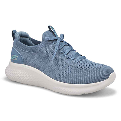 Lds Skech-Lite Pro Vivid Valley Sneaker - Slate