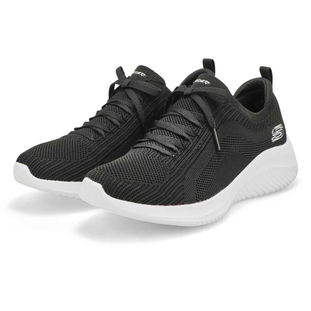 Women's Ultra Flex 3.0 Slip On Sneakr - Black