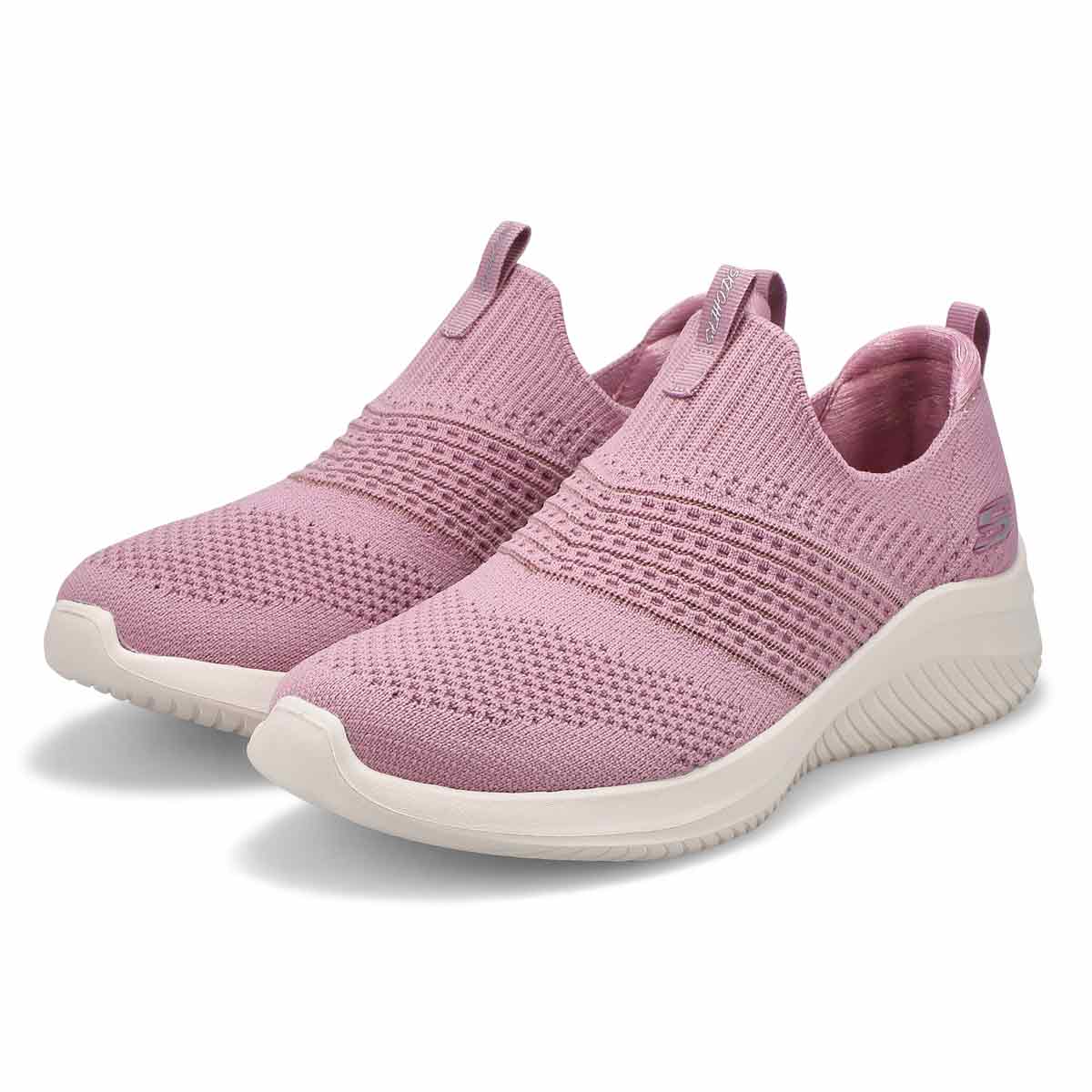 Women's Ultra Flex 3.0 Classy Charm Sneaker - Mauve