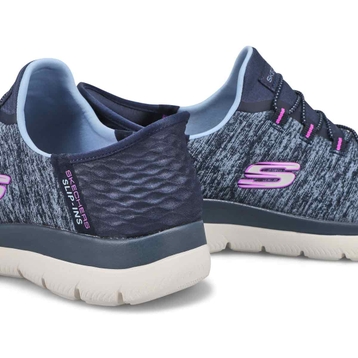 Women's Summits Slip-Ins Sneaker - Navy/Purple