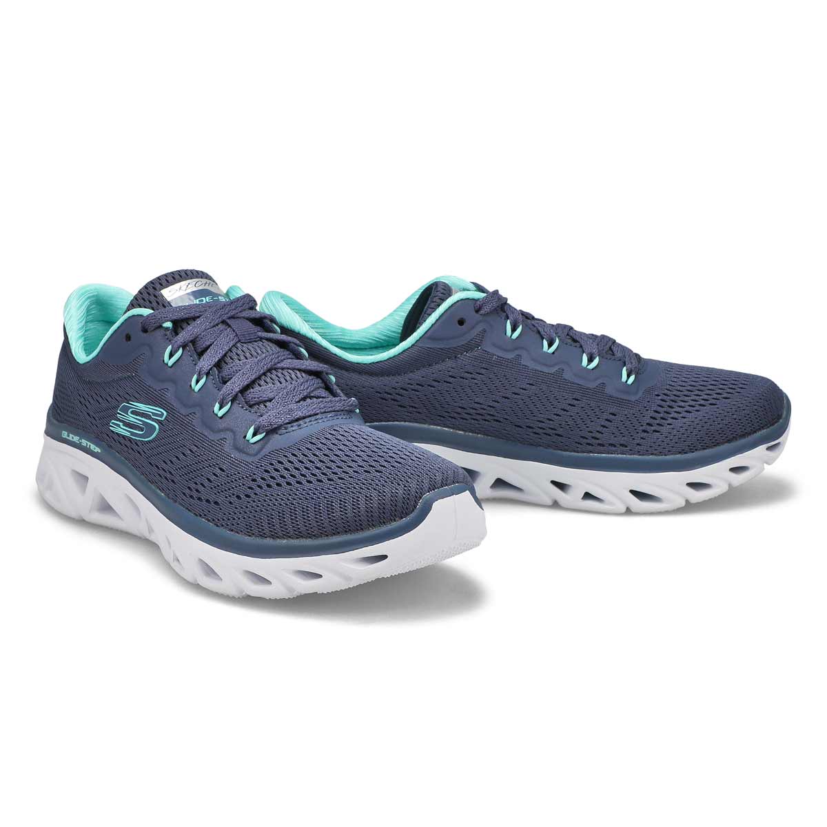 Chaussure sport GLIDE-STEP, marine/turquoise,femme