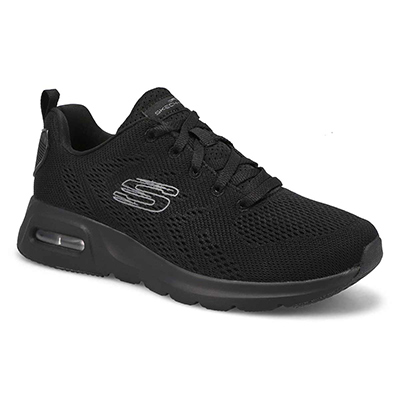 Lds Skech-Air Court Slick Avenue Sneaker - Black