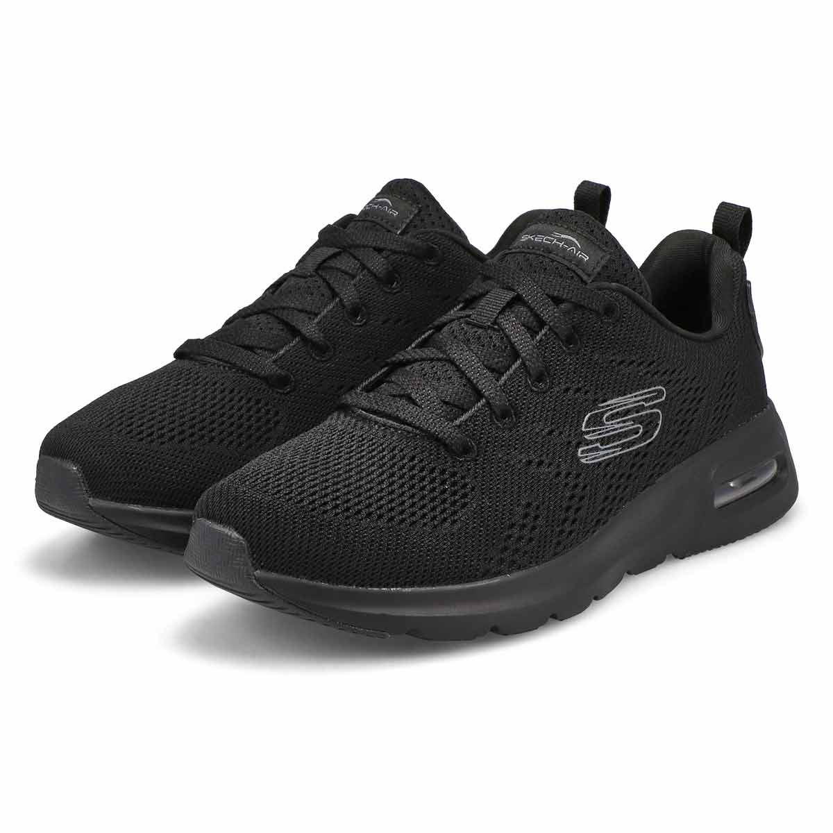 Women's Skech-Air Court Slick Avenue Sneaker - Black