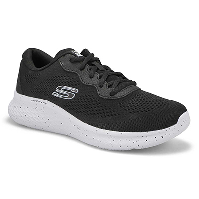 Lds Skech Lite Pro Lace Up Sneaker - Black