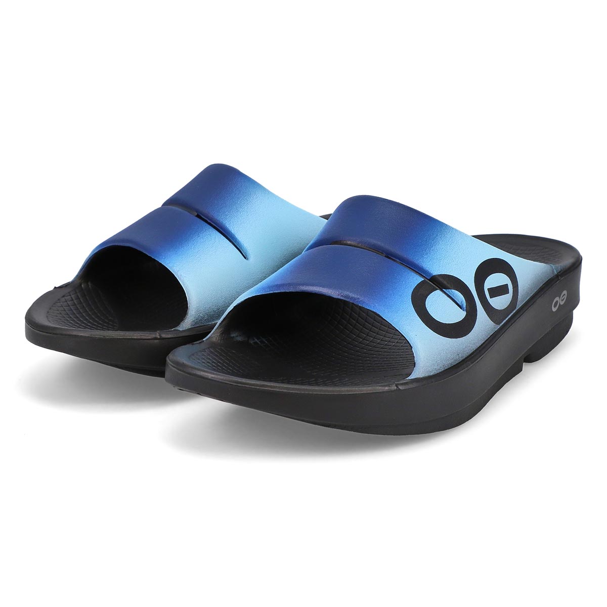OOFOS Women's Ooahh Sport Flex Sandal Black