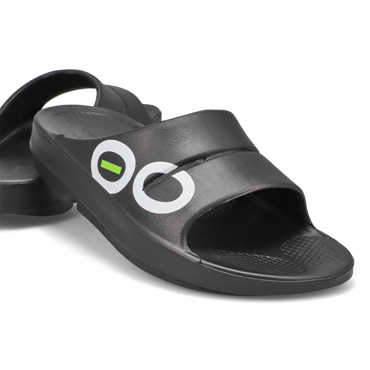 Men's Ooahh Sport Slide Sandal - Black/ White