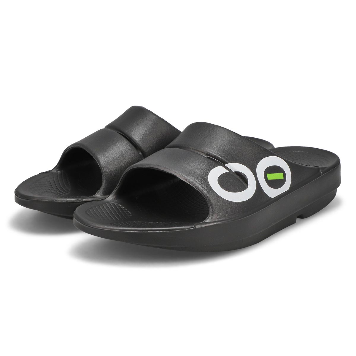 Men's Ooahh Sport slide sandal - Black/ White