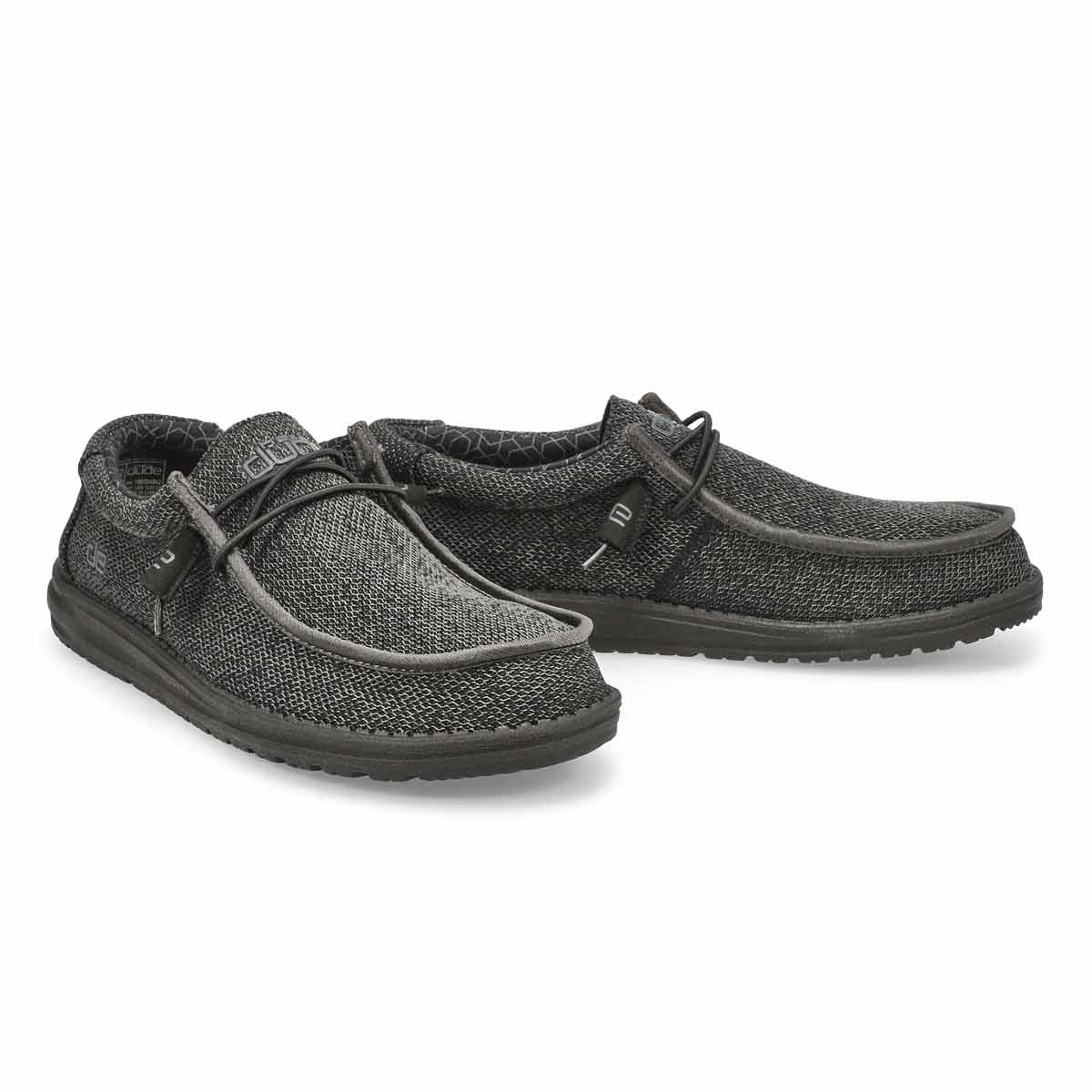 Men's Wally Sox Micro Casual Shoe - Black