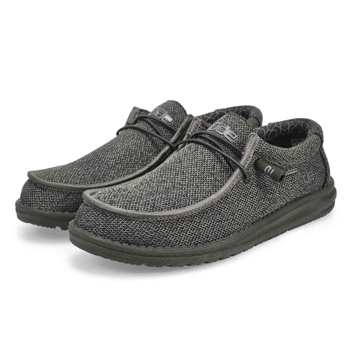 Men's Wally Sox Micro Casual Shoe - Black