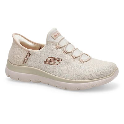 Lds Summits Lunar Glow Slip-Ins Sneaker - Natural