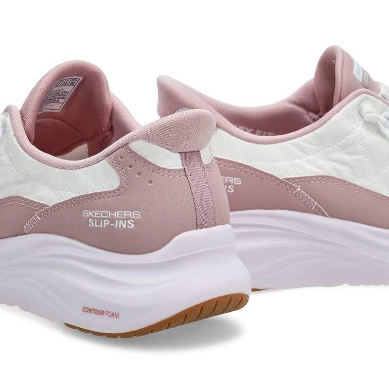 Women's Contour Foam Cozy Fit Slip-Ins Sneaker - Lavender/White