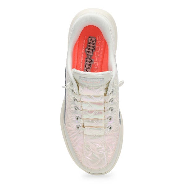 Women's Contour Foam Cozy Fit Slip-Ins Sneaker - White/Multi
