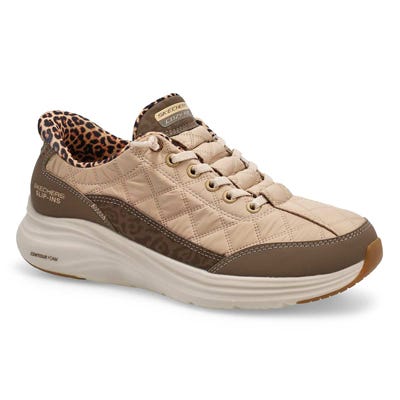 Espadrille pour femmes Contour Foam Cozy Fit à enfiler - Brun