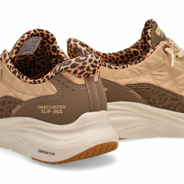 Espadrille fem. à enfiler Contour Foam Cozy Fit - Brun