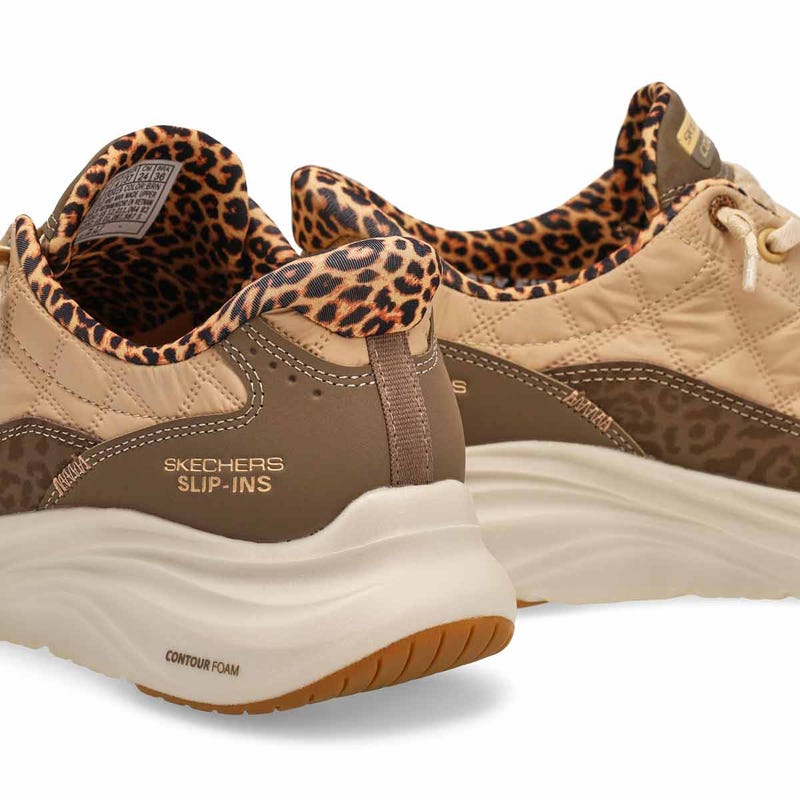 Espadrille fem. à enfiler Contour Foam Cozy Fit - Brun