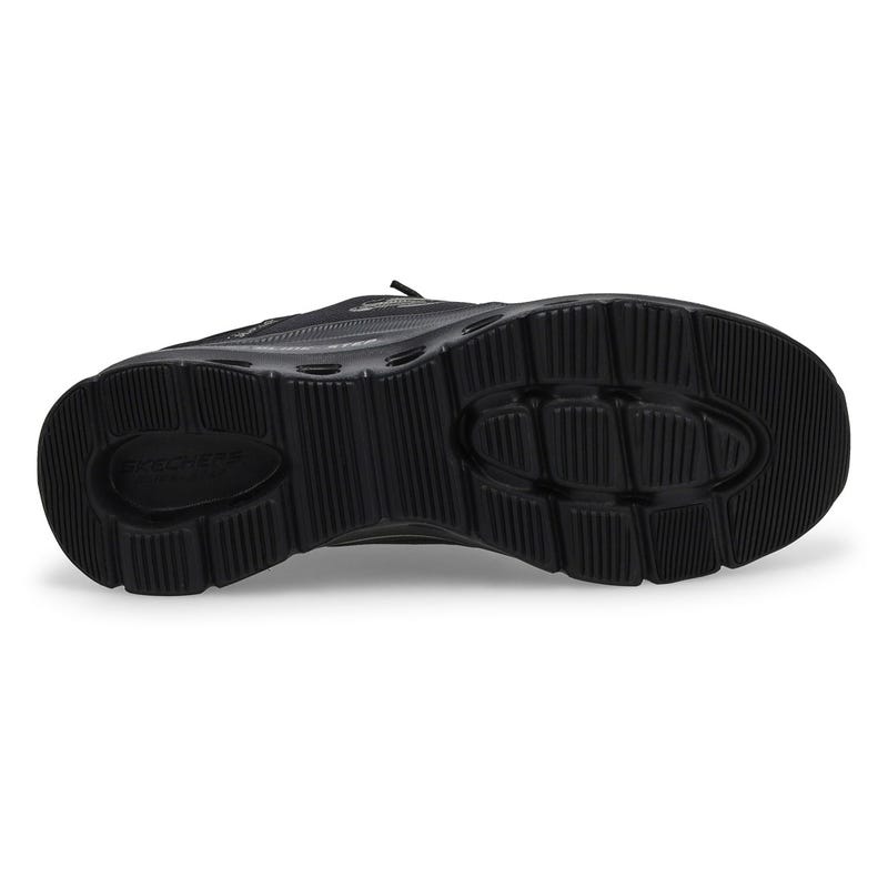 Espadrille pour femmes Glide-Step Pro à enfiler - Noir/Noir