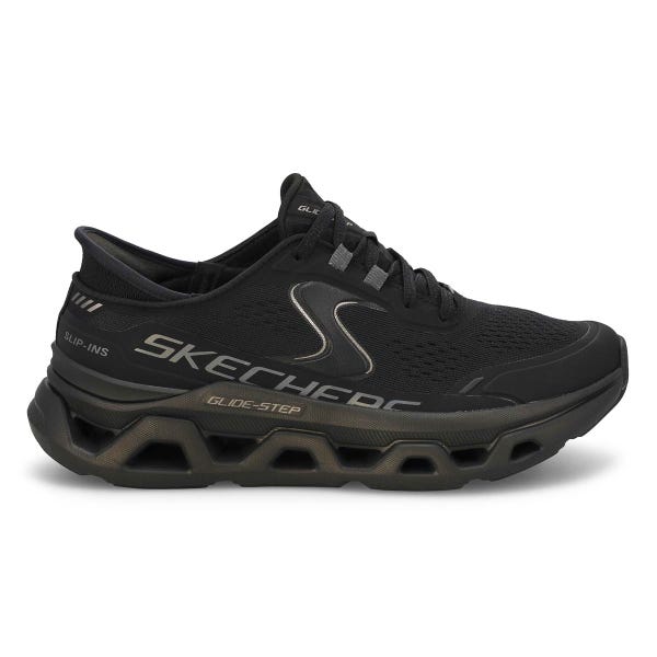 Women's  Glide-Step Altus Slip-Ins Sneaker - Black/Black