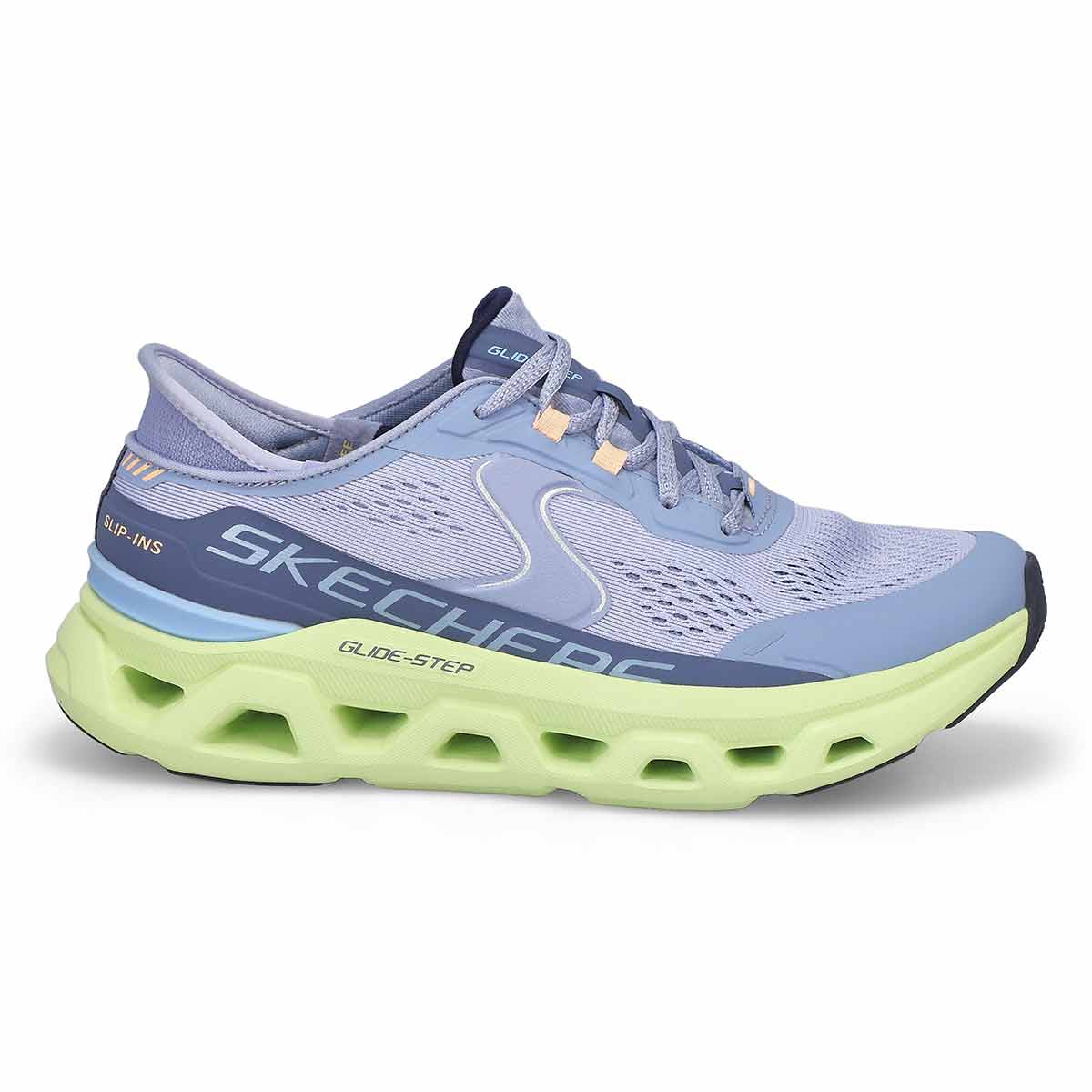 Women's Glide-Step Altus Lace Up Slip-Ins Sneaker - Blue/Multi