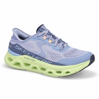 Women's Glide-Step Altus Lace Up Slip-Ins Sneaker - Blue/Multi