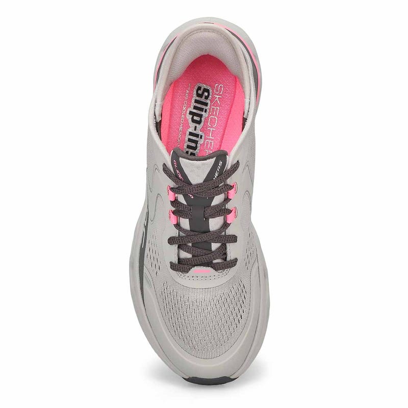 Women's Glide-Step Altus Slip-Ins Sneaker - Grey/Pink