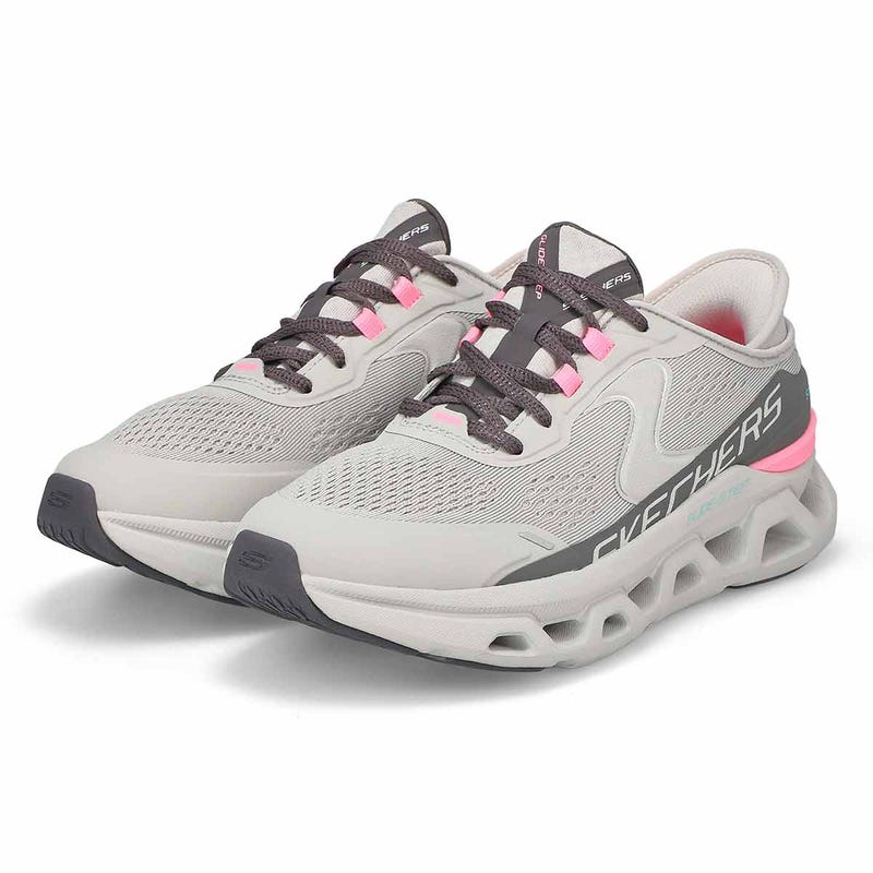 Women's Glide-Step Altus Slip-Ins Sneaker - Grey/Pink