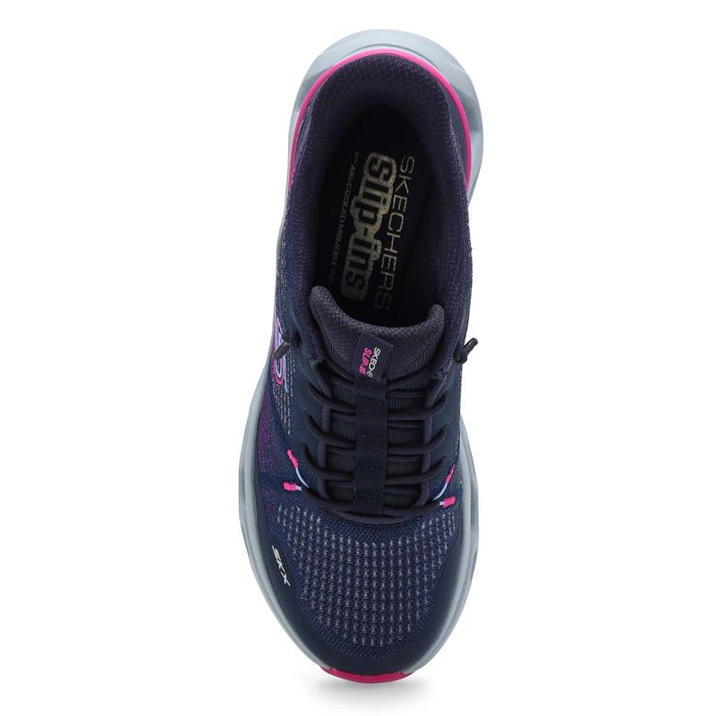 Women's  Glide-Step Altus Slip-Ins Sneaker - Navy/Pink