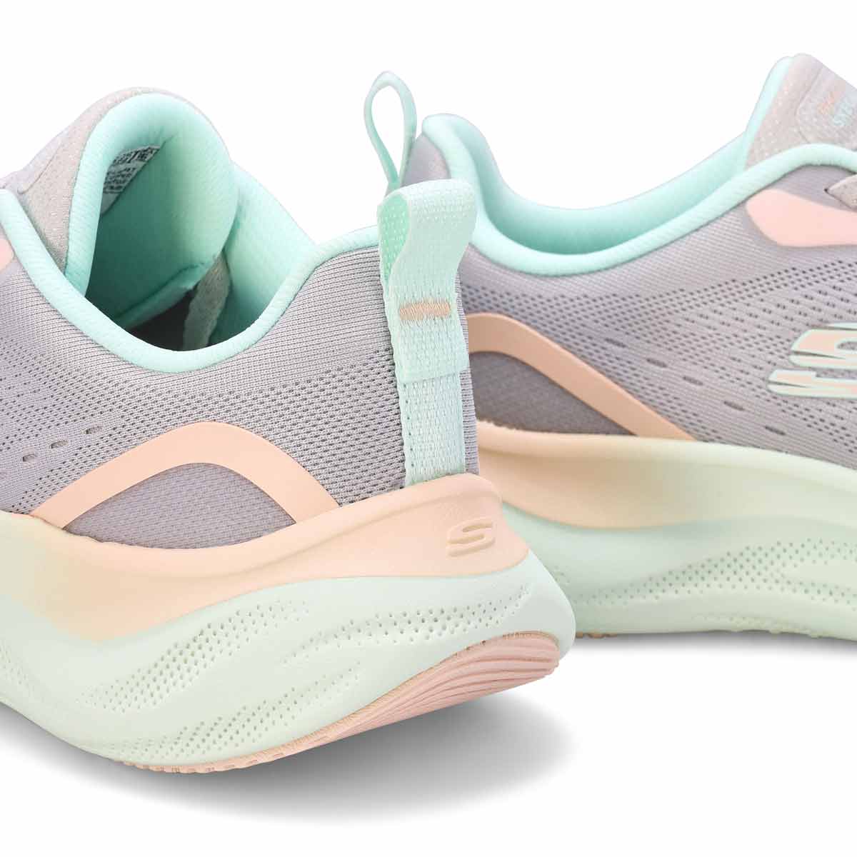 Baskets à lacets SKECH CLOUD GENTLE GLOW, gris clair/multi, femmes