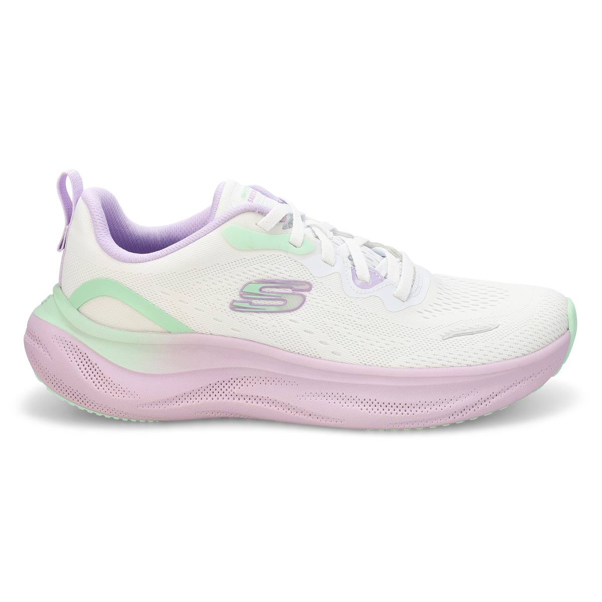 Baskets à lacets SKECH CLOUD GENTLE GLOW, blanc/multi, femmes