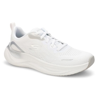 Baskets à lacets SKECH CLOUD GENTLE GLOW, blanc/argent, femmes