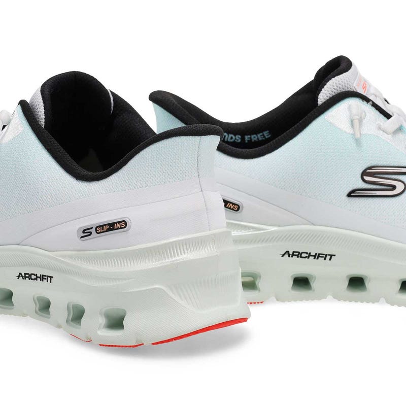 Women's  Arch Fit Glide-Step Pro Slip-Ins Sneaker - Light Blue/Multi