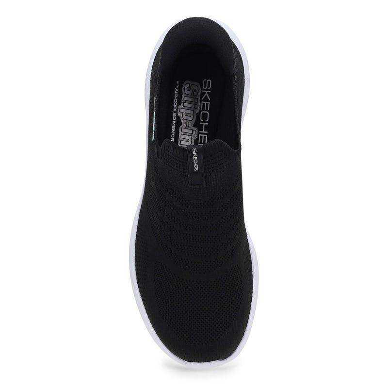 Women's  Ultra Flex 4.0 Pure Dream Slip-Ins Sneaker - Black