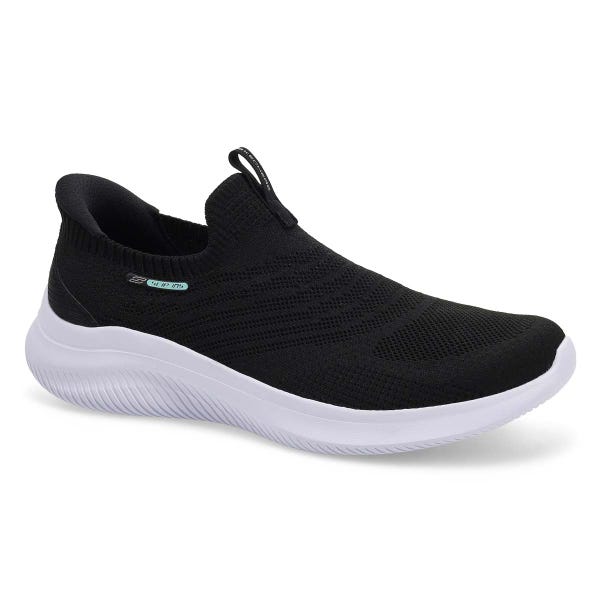 Women's  Ultra Flex 4.0 Pure Dream Slip-Ins Sneaker - Black