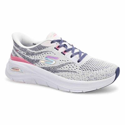 Espadrille Skechers Hands Free Slip-ins Arch Fit 3.0 - Easy Chic pour femmes - Blanc/Multi