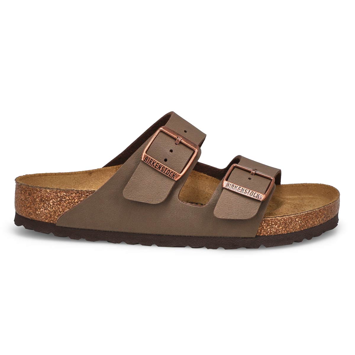 Women's Arizona Birkibuc 2 Strap Sandal - Mocha