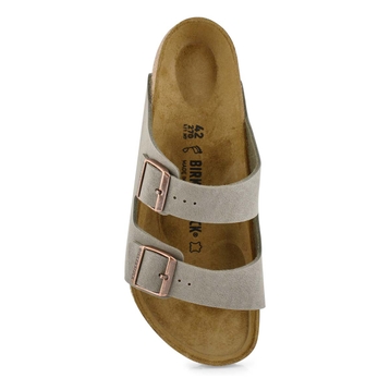 Men's Arizona Birkibuc 2 Strap Sandal - Stone