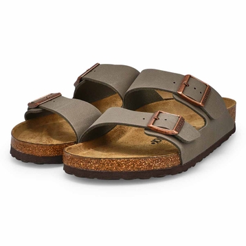 Men's Arizona Birkibuc 2 Strap Sandal - Stone