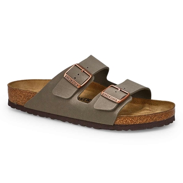 Men's Arizona Birkibuc 2 Strap Sandal - Stone