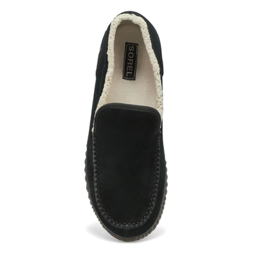 Men's Dude Moc Slipper - Black