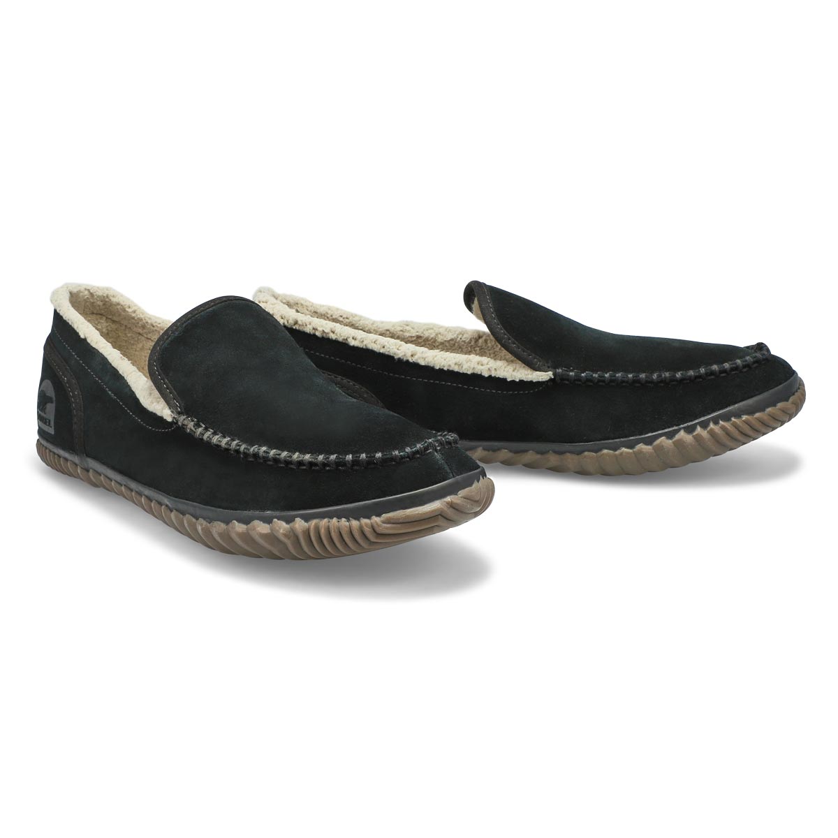 Men's Dude Moc Slipper - Black