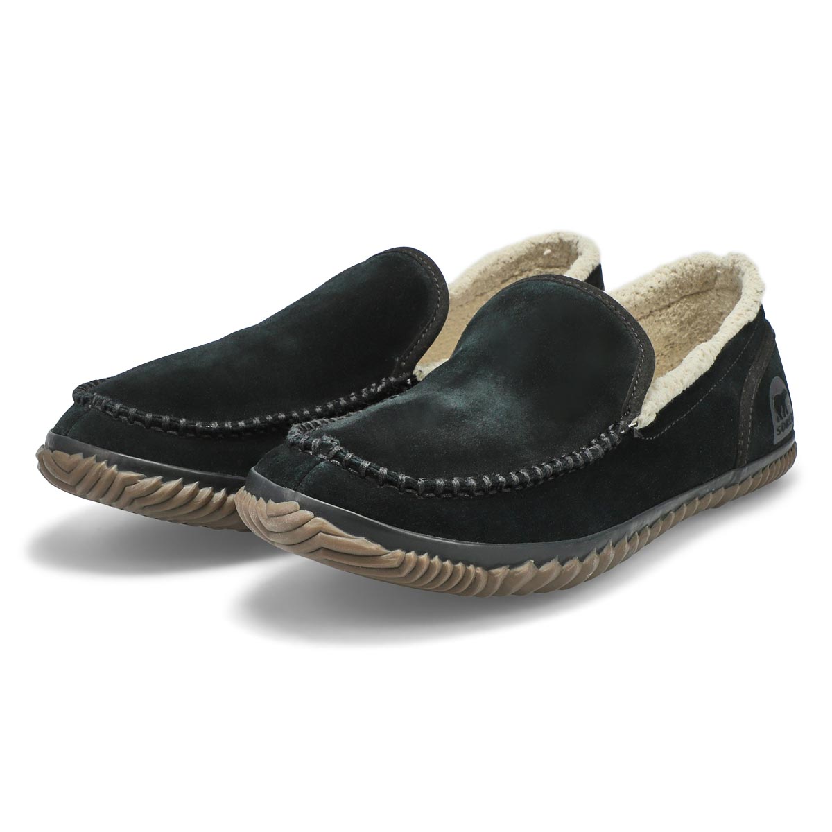 Men's Dude Moc Slipper - Black