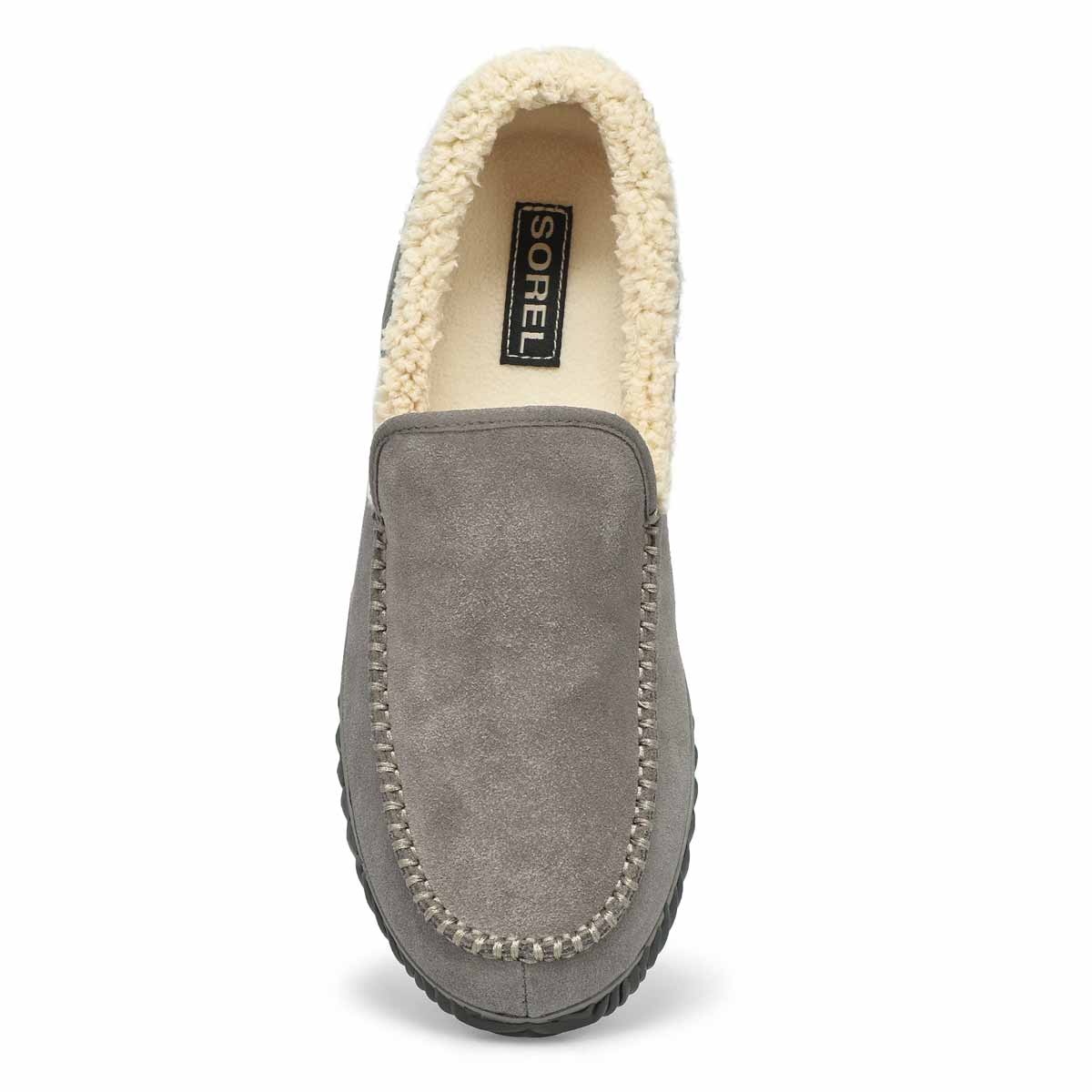 Sorel Men's Dude Moc Slipper - Quarry | SoftMoc.com